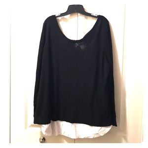 Torrid Blouse Sweater with Bow in back.